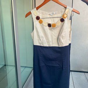 Vintage Multi-Colored Office Dress